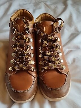 PIKOLINOS Madrid Tan Leather Ankle Bootie
